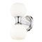 Z-Lite Artemis Wall Sconce, 2-Light, 6.5 In.W x 5 In.L x 10.75 In.H, Chrome/Matte Opal 494-2S-CH - alternate 4